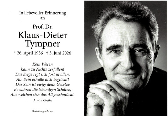 Todesanzeige Tympner 